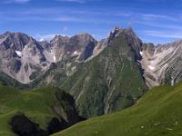 Österreich - Panorama von der Memminger Hütte / Lechtaler Alpen